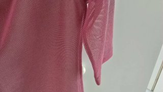 Maglia Fendissime rosa lurex taglia unica
