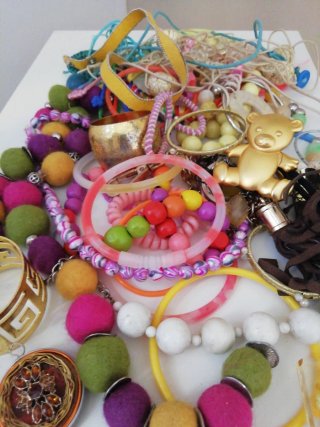 Lotto accessori bigiotteria