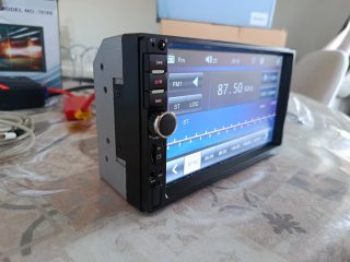 Radio 2DIN Pantalla 7 Táctil BT USB FM