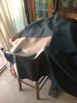 Tela Louis Vuitton Negra