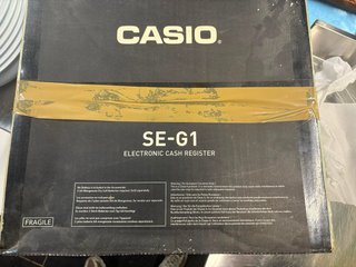 Caja registradora Casio SE-G1 nueva en su caja