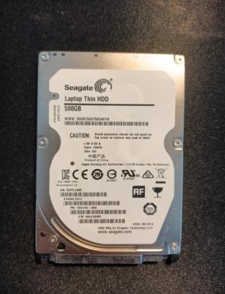 Disco Duro Seagate 500GB Laptop Thin HDD