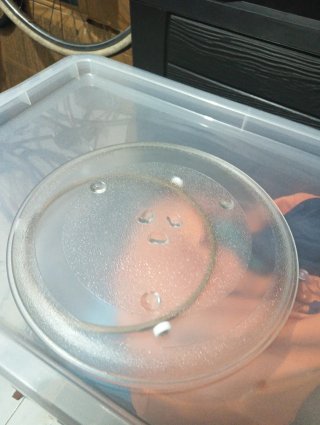 Plato giratorio para microondas, 17cm de diámetro