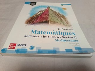 Matemàtiques aplicades a les ciències socials I...