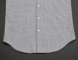 Dustin camisa hombre cuadros azules/marrones M