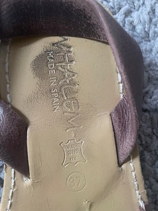 Menorquinas Marrones Talla 37