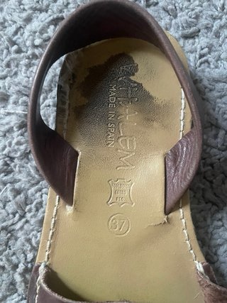 Menorquinas Marrones Talla 37