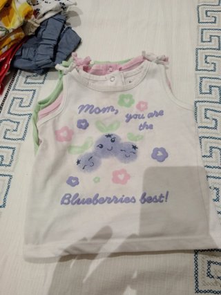 Set 3 canotte bimba Prenatal