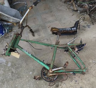 Soporte Sillín Bicicleta Bicicross BH Cromado