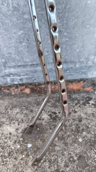Soporte Sillín Bicicleta Bicicross BH Cromado