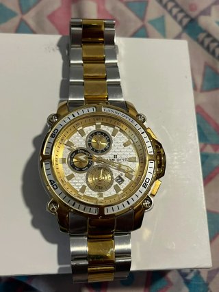 Reloj Lanscotte Oro y Plata