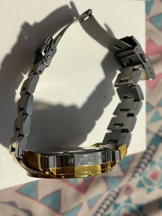 Reloj Lanscotte Oro y Plata