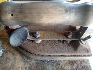 2 Planchas de Hierro Antiguas