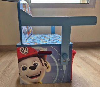 Banco o pupitre infantil Paw Patrol