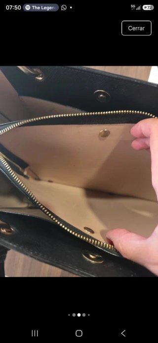 Bolso piel Adolfo Dominguez negro