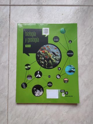 Biología y geología, ciencias, Bachillerato 1