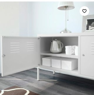 Armario IKEA PS blanco 119x40x63 cm