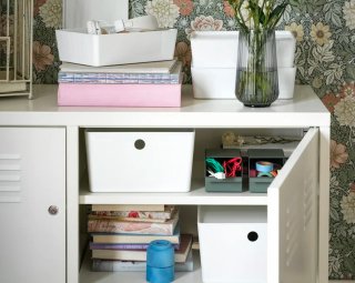 Armario IKEA PS blanco 119x40x63 cm