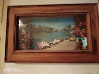 Quadro Castel dell'Alpi cm 26 x 16