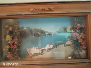 Quadro Castel dell'Alpi cm 26 x 16