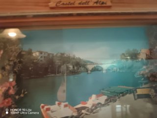 Quadro Castel dell'Alpi cm 26 x 16
