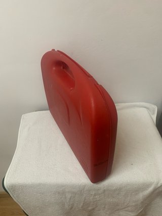 Maletin herramientas plastico rojo