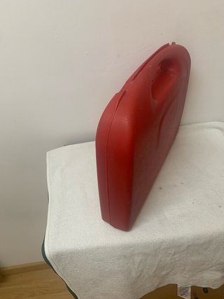 Maletin herramientas plastico rojo