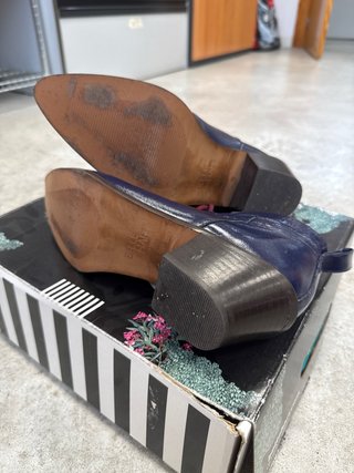 Botines Belle Hari Azul Mujer
