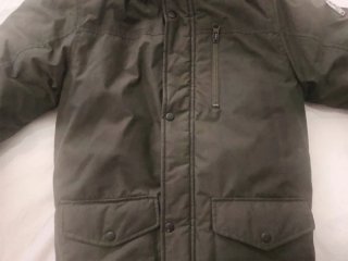 Chaqueta plumífero NAME IT 9 años verde caqui