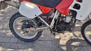 Honda CRM 75 Enduro/Motocross Roja y Blanca