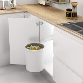 Cubo Basura Giratorio Armario 13L Menage Confort