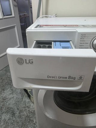 Cajón Detergente Lavadora LG Direct Drive 8kg