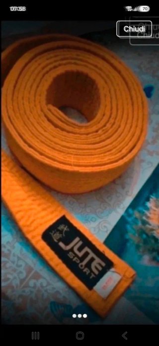 Cintura sport arti marziali Jute