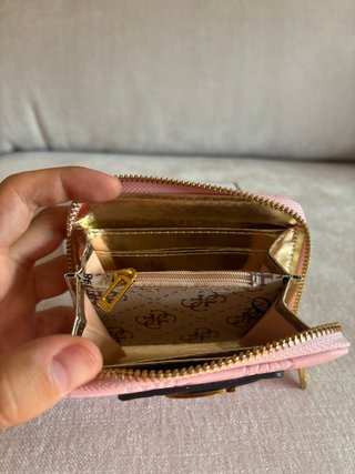 Monedero Guess Rosa Original