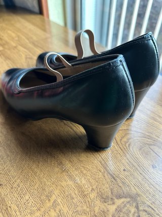 Zapatos de tacón para baile flamenco