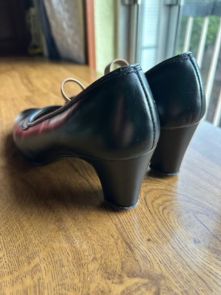 Zapatos de tacón para baile flamenco