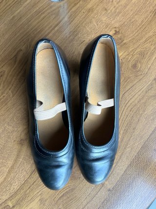 Zapatos de tacón para baile flamenco