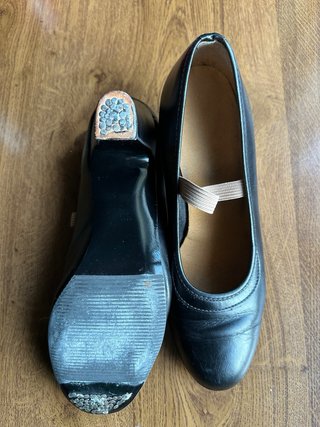 Zapatos de tacón para baile flamenco