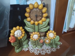 Set 4 Soprammobili Thun Girasole