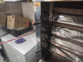 Asador de pollos 4 espadas