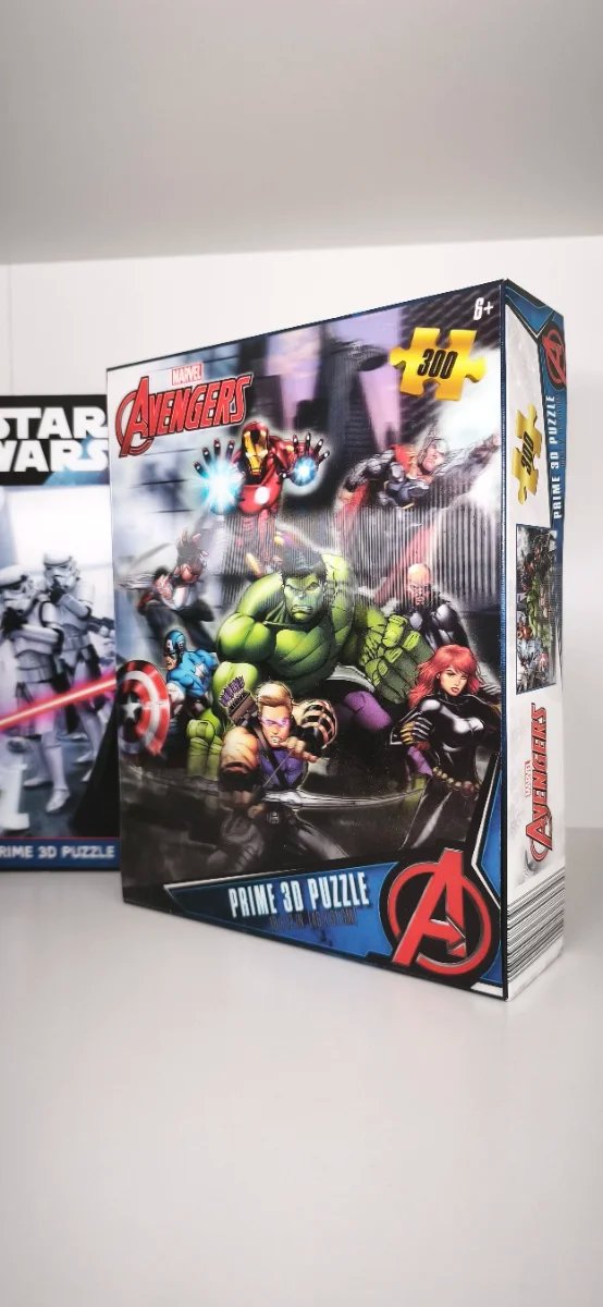 Puzzles Star Wars y Avengers 300 piezas