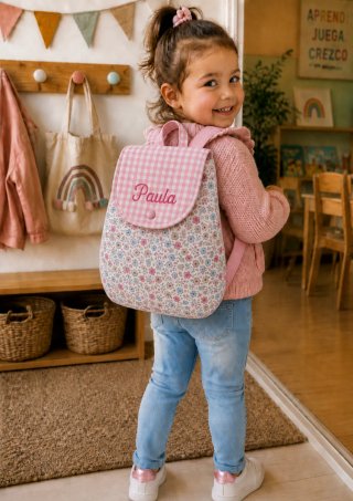 Mochila infantil personalizada Paula