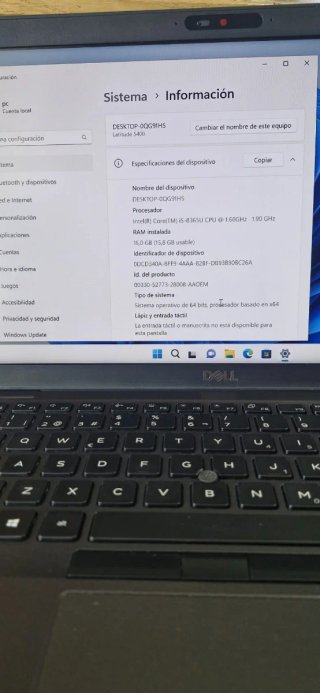 Dell Latitude 5400 i5 8va Gen