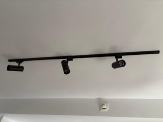 5 Focos LED Carril Monofásico 30W 3000K