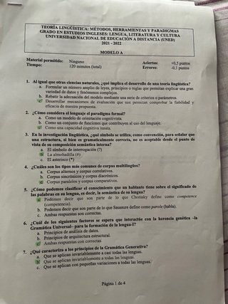 Teorías lingüísticas + Lenguaje humano