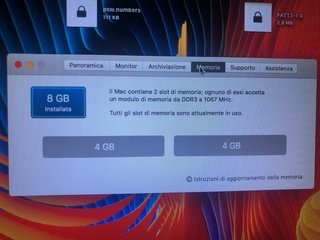 MacBook 13 8GB RAM / 256GB SSD