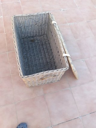 Baúl de mimbre