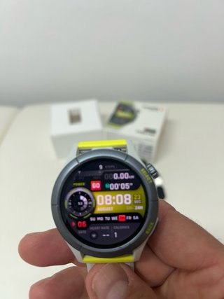 Amazfit Cheetah Reloj Smartwatch Gris/Amarillo