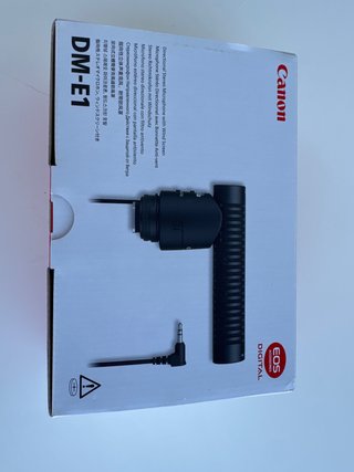 Canon DM-E1 Micrófono Estéreo Direccional