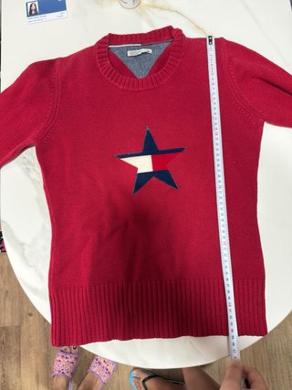 Jersey Tommy Hilfiger Estrella Roja